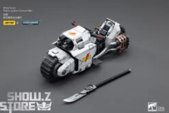 JoyToy Source 1/18 Warhammer 40K White Scars Raider-pattern Combat Bike -Toy Machine Store 82a12e1f28