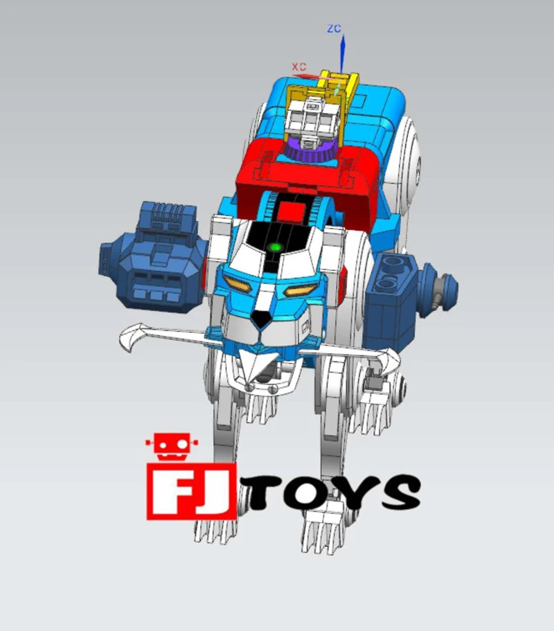Fantasy Jewel FJ-BSW03 Blue Lion Voltron Defender Of The Universe 10 Fantasy Jewel FJ-BSW03 Blue Lion Voltron Defender Of The Universe - Image 8