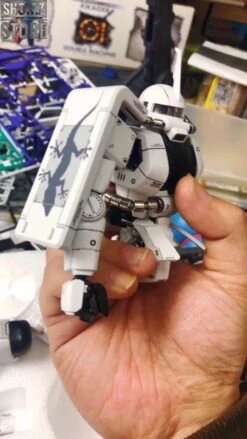 Metal Soldier MS 1/100 MS-06J MS06J Zaku II White Ogre Gundam Mobile Suit -Toy Machine Store 831ac651b5