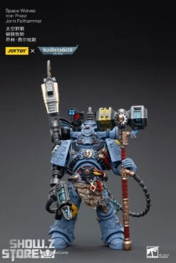 JoyToy Source 1/18 Warhammer 40k Space Wolves Iron Priest Jorin Fellhammer -Toy Machine Store 8329bdc150