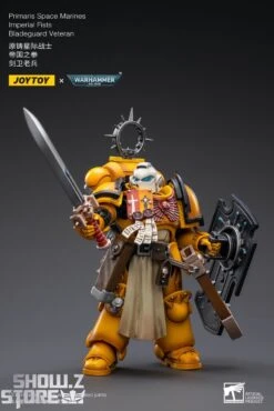 JoyToy Source 1/18 Warhammer 40K Imperial Fists Bladeguard Veteran -Toy Machine Store 84a4ec8dc5