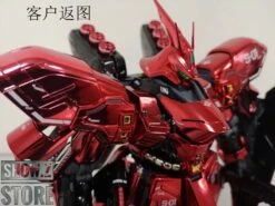 [SZ Custom] Bandai Custom MG 1/100 MSN-04 Sazabi Ver.Ka W/ Custom Electroplated Chrome Painting -Toy Machine Store 85ef0db6b4