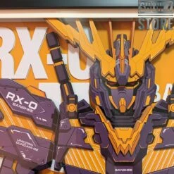ChenFu Studio RX-0 Unicorn Gundam 02 Banshee 3D Wall Art Decoration Picture -Toy Machine Store 86f2c9fdc7