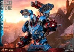 Hot Toys HotToys HT MMS547D34 1/6 Avengers: Endgame Iron Patriot Iron Man Collectible Figure -Toy Machine Store 8722384480