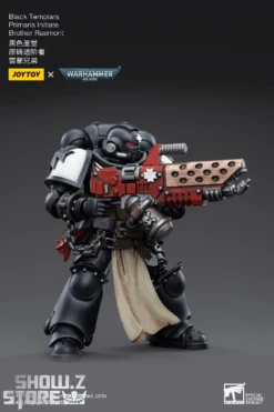 JoyToy Source 1/18 Warhammer 40K Black Templars Primaris Initiate Brother Raemont -Toy Machine Store 8748b64262