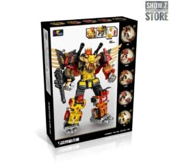 WeiJiang Wei Jiang WJ Complete Set Of 5 Sky Soarer Rampage Oversized Combination Mode POTP Feral Rex Predaking -Toy Machine Store 87fc97e2e1