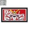 ChenFu Studio RX-0 Unicorn Gundam 3D Wall Art Decoration Picture -Toy Machine Store 888994fb96