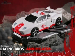 IronFactory EX-26A Racing Bros Annihilator Red Alert 27 IronFactory EX-26A Racing Bros Annihilator Red Alert -Toy Machine Store 88e1d6898f