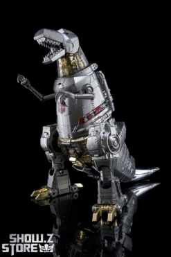 4th Party MP-08 King Grimlock Reximus Prime Oversized Stainless Steel Color Version -Toy Machine Store 891bf758af