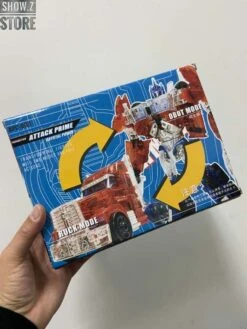 APC Toys APC-001 Attack Prime TFP Optimus Prime Clear Version W/ Black Wheels -Toy Machine Store 8a8a3fb08f