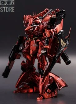 [SZ Custom] Bandai Custom RG 1/144 MSN-04 Sazabi W/ Custom Electroplated Chrome Painting -Toy Machine Store 8c0e1e2977