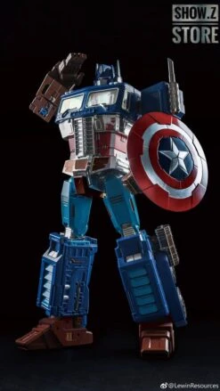 Lewin Resources LW-01A Optimus Prime Captain America Style Oversized 71cm W/ LED 19 Lewin Resources LW-01A Optimus Prime Captain America Style Oversized 71cm W/ LED -Toy Machine Store 8e0519457e