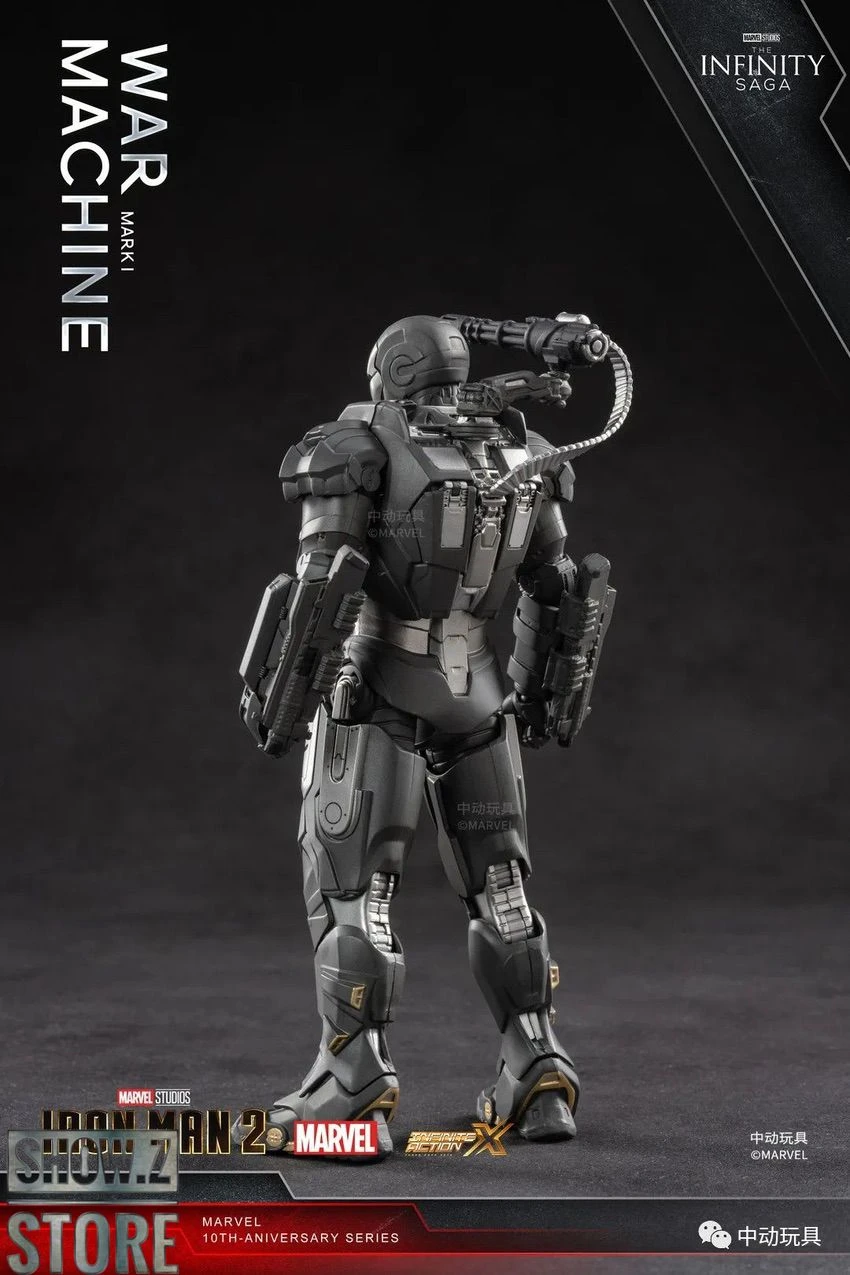 ZT Toys Marvel Licensed 1/10 Iron Man War Machine Armor Mark 1 18 ZT Toys Marvel Licensed 1/10 Iron Man War Machine Armor Mark 1 - Image 16