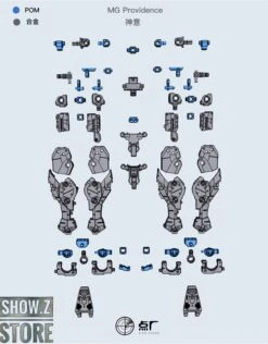 Point Factory Studio PFS02-3 Metal Parts For Bandai MG ZGMF-X13A Providence Gundam -Toy Machine Store 91e7aaab6a
