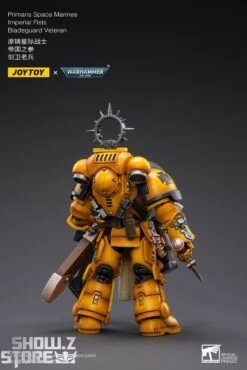 JoyToy Source 1/18 Warhammer 40K Imperial Fists Bladeguard Veteran -Toy Machine Store 92b6880ad2