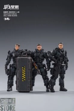 JoyToy Source 1/18 Hardcore Coldplay Skeleton Forces Hell Grim Reaper & Selena Set Of 4 -Toy Machine Store 942a978bc2