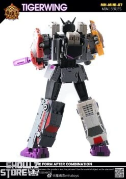MHZ Toys MINI-07 Tigerwing Menasor Combiner Set Of 5 Oversized Version -Toy Machine Store 95e0e66aab