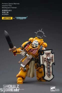JoyToy Source 1/18 Warhammer 40K Imperial Fists Bladeguard Veteran -Toy Machine Store 95fea728e8