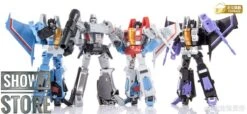 Jinbao DF-06 Air Craft: Battlers Starscream, Skywarp & Thundercracker Set Of 3 -Toy Machine Store 96cfc50fe8