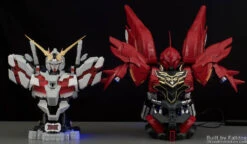 BSC Yihui YH Model 1/35 MSN-06S MNS06S SINANJU New Zeon Customized Gundam Bust Model Kit -Toy Machine Store 9716c38154