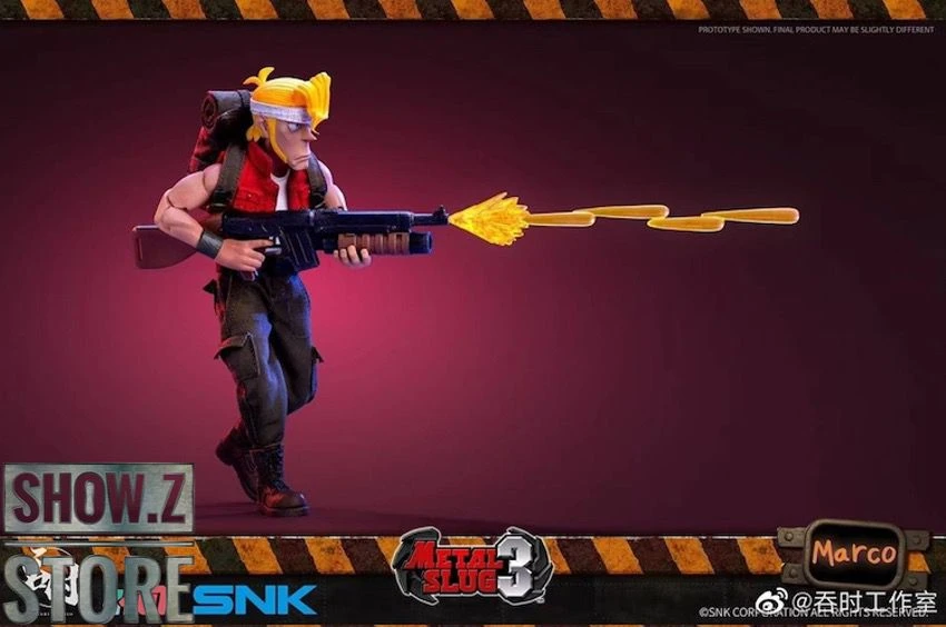 Tunshi Studio 1/12 SNK Licensed Metal Slug 3 Marco 5 Tunshi Studio 1/12 SNK Licensed Metal Slug 3 Marco - Image 3
