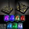 SNAP Remote Smoke Display Stand W/ LED Gold Version