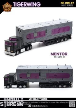 MHZ Toys MINI-07 Tigerwing Menasor Combiner Set Of 5 Oversized Version -Toy Machine Store 9d2431c81e