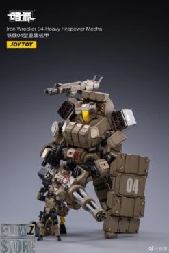 JoyToy Source 1/24 Iron Wrecker 04 Heavy Firepower Mecha W/ Pilot -Toy Machine Store a2ae8ecff9