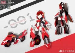 [Pre-Order] Big Firebird Magic Henshin Girls XX-01 Red Motor -Toy Machine Store a499762007