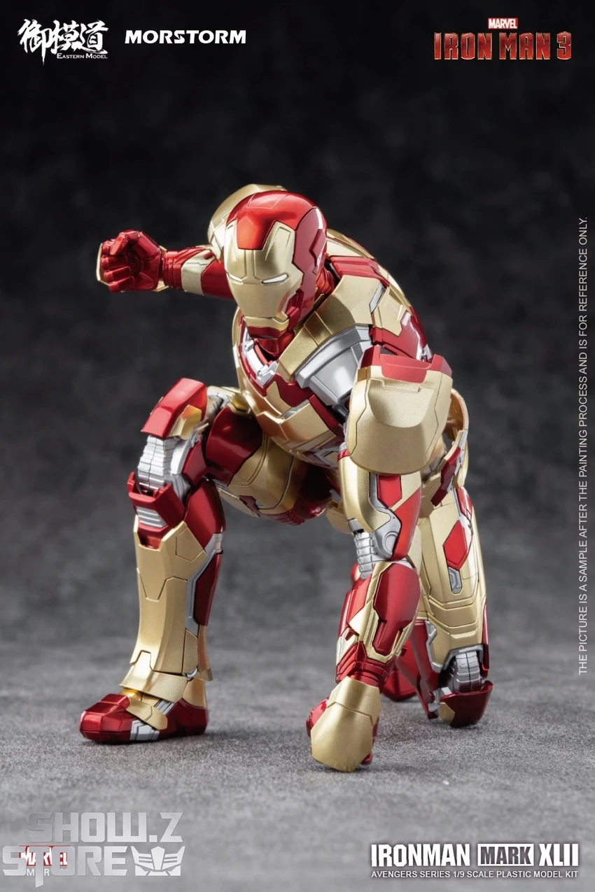 Eastern Model 1/9 Iron Man Mark 42 Pre-painted Model Kit 12 Eastern Model 1/9 Iron Man Mark 42 Pre-painted Model Kit - Image 10