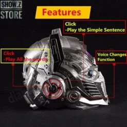 WeiJiang Optimus Prime Wearable Helmet W/ Talking Voice & Voice Changer -Toy Machine Store a7ef459078