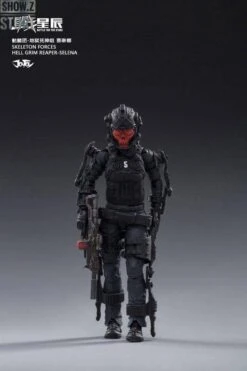 JoyToy Source 1/18 Hardcore Coldplay Skeleton Forces Hell Grim Reaper & Selena Set Of 4 -Toy Machine Store ac80fbdc4b