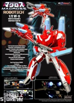 KitzConcept 1/72 Macross Miriya Sterling's VF-1J W/ Fast Pack Armor -Toy Machine Store b19992cced