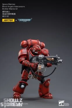 JoyToy Source 1/18 Warhammer 40K Blood Angels Intercessors Brother Marine 02 14 JoyToy Source 1/18 Warhammer 40K Blood Angels Intercessors Brother Marine 02 -Toy Machine Store b1a39376c7