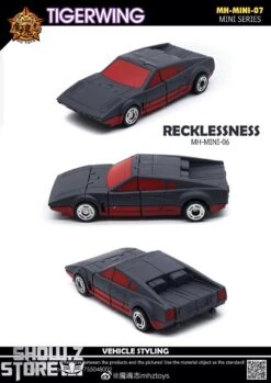 MHZ Toys MINI-07 Tigerwing Menasor Combiner Set Of 5 Oversized Version -Toy Machine Store b1e8548a1d