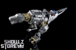 4th Party MP-08 King Grimlock Reximus Prime Oversized Stainless Steel Color Version -Toy Machine Store b2070906c5