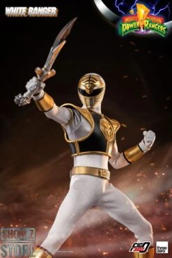 Threezero Studio 1/6 Mighty Morphin Power Rangers White Ranger 15 Threezero Studio 1/6 Mighty Morphin Power Rangers White Ranger -Toy Machine Store b20fb3b6ea