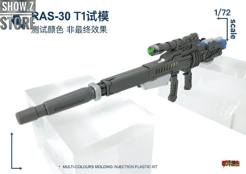 Rodams 1/72 RAS-30 RX-78GP03S Gundam Orange Version Model Kit 5 Rodams 1/72 RAS-30 RX-78GP03S Gundam Orange Version Model Kit - Image 3