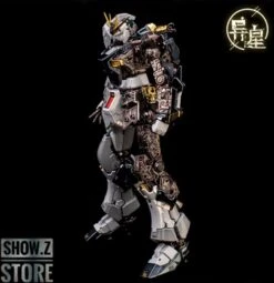 [SZ Custom] Bandai Custom RG 1/144 RX-93 Nu Gundam W/ Electroplated Chrome Painting -Toy Machine Store b469809abc