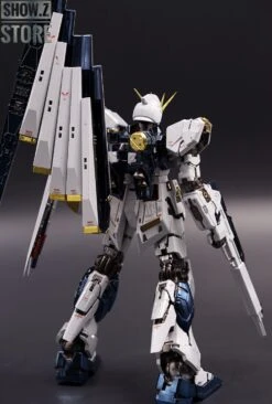 [SZ Custom] Bandai Custom MG 1/100 RX-93 Nu Gundam Ver.Ka W/ Custom Electroplated Chrome Painting -Toy Machine Store b5bff5fefd