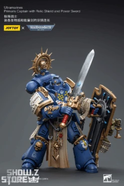 JoyToy Source 1/18 Warhammer 40K Ultramarines Primaris Captain With Relic Shield And Power Sword -Toy Machine Store b7f8ac17c9