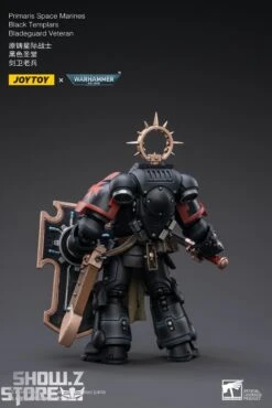 JoyToy Source 1/18 Warhammer 40K Black Templars Bladeguard Veteran -Toy Machine Store b8ec114506