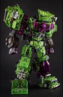 Generation Toy GT-01GS Gravity Builder Devastator Green Shadow Clear Vesion Set Of 6 -Toy Machine Store b92e33681f