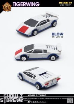 MHZ Toys MINI-07 Tigerwing Menasor Combiner Set Of 5 Oversized Version -Toy Machine Store baf08a772b