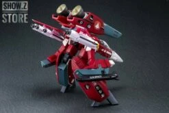 Valkyrie Factory VF 1/60 VF-1J Milia F Jenius Custom Macross Robotech Red Version W/ Super Space Part -Toy Machine Store bc2e1e3fe3
