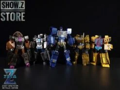 Zeta Toys ZA-07 Bruticon Bruticus Metallic Edition Full Set Of 5 -Toy Machine Store bd7c5405fa