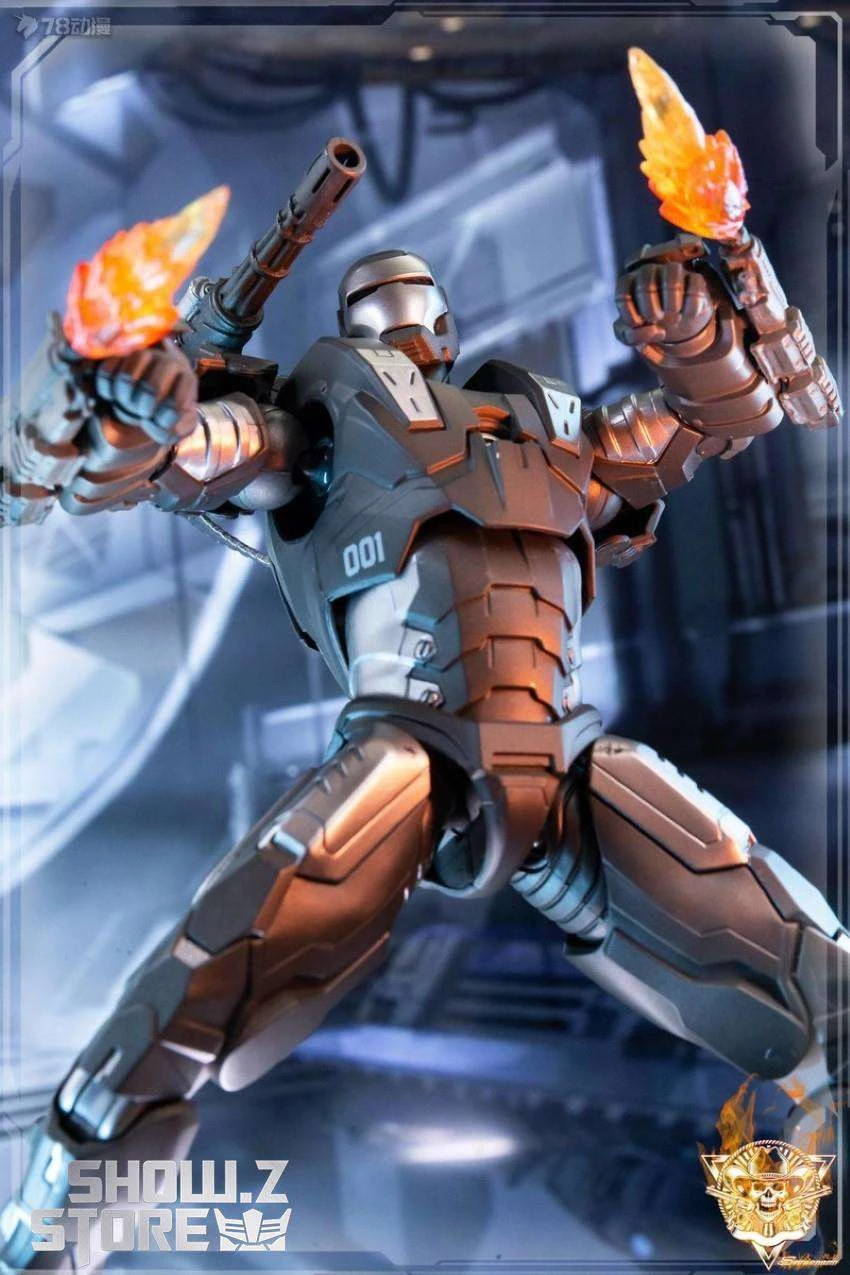 ZT Toys Marvel Licensed 1/10 Iron Man War Machine Armor Mark 1 6 ZT Toys Marvel Licensed 1/10 Iron Man War Machine Armor Mark 1 - Image 4