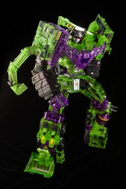 Toyworld TW-C07C Constructor Devastator Clear Version Full Set Of 6 Figures TW-07C Clear Constructor -Toy Machine Store c4ebed130b