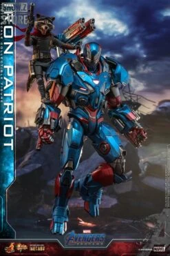 Hot Toys HotToys HT MMS547D34 1/6 Avengers: Endgame Iron Patriot Iron Man Collectible Figure -Toy Machine Store c540da5ea8