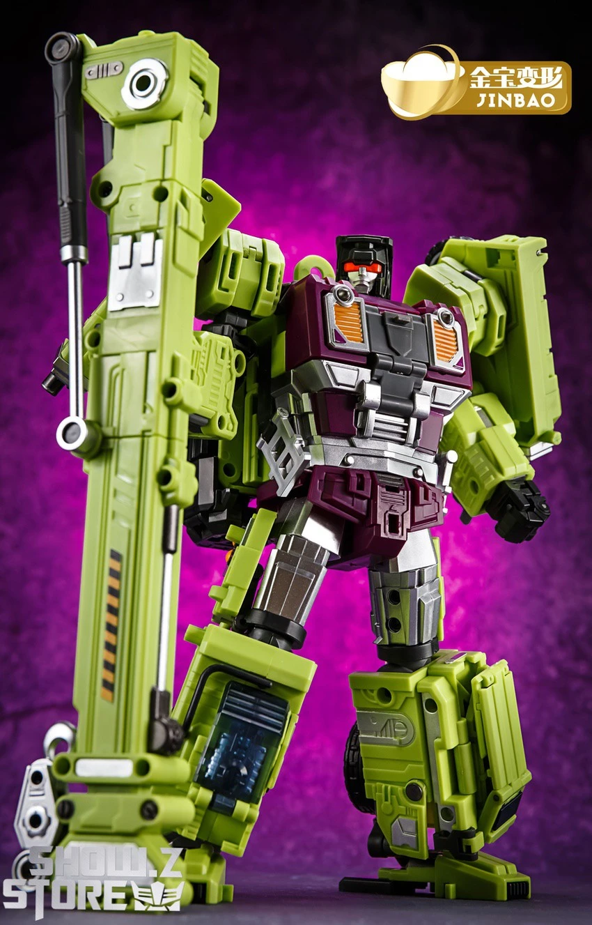 Jinbao DF03 Builder.D Devastator Green Version Set Of 6 Oversized Version 12 Jinbao DF03 Builder.D Devastator Green Version Set Of 6 Oversized Version - Image 10